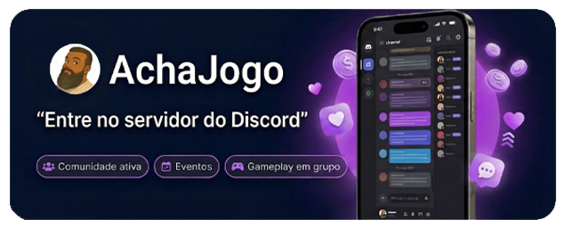 Discord — comunidade ACHAJOGO