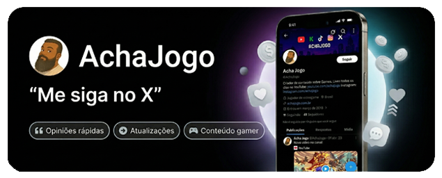 X (Twitter) — ACHAJOGO